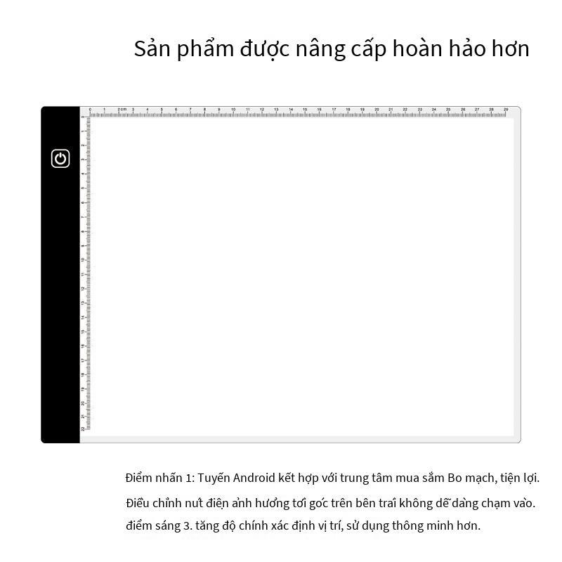 Đảm bảo chất lượng thương mại điện tử A4USB sao chép bảng vẽ truyện tranh phác thảo viết ánh sáng dẫn tấm LED sao chép bảng