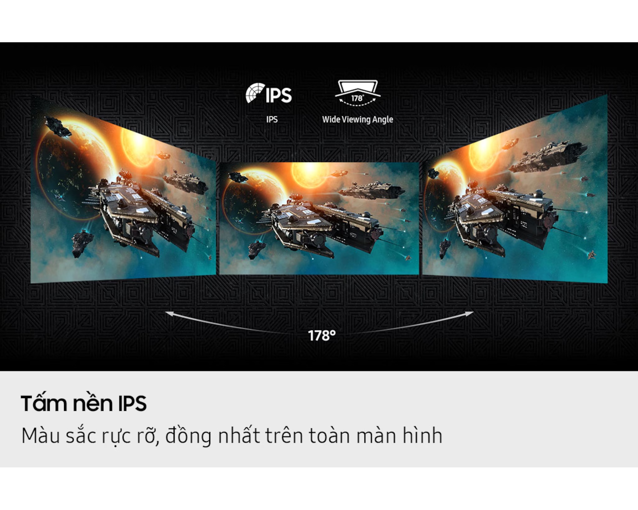 Màn Hình Gaming Samsung Odyssey G5 G53F LS27FG530EEXXV (27 Inch, IPS, QHD, 200Hz, 1ms) - Hàng chính hãng
