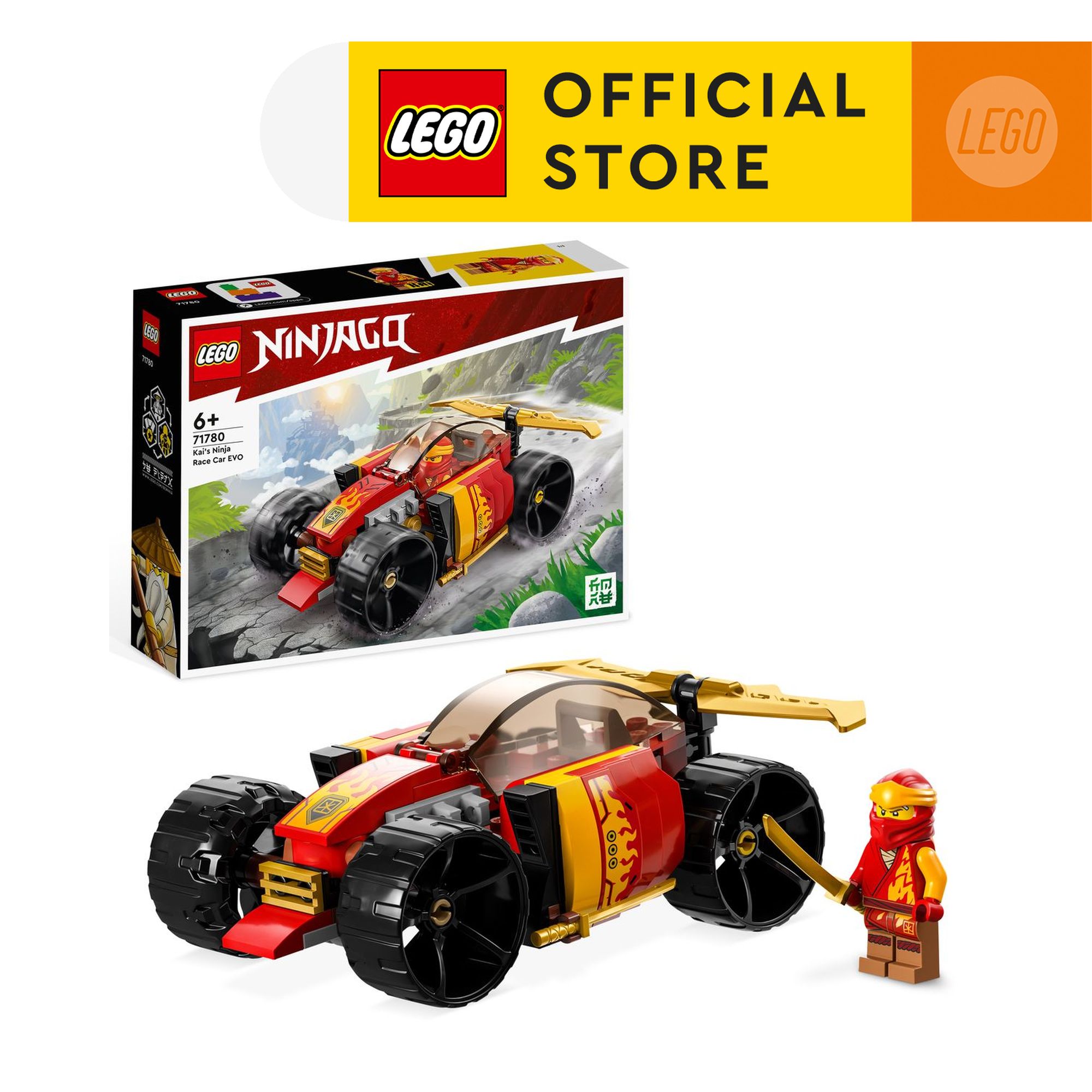 LEGO Ninjago 71780 Xe Đua Địa Hình Tiến Hóa Của Kai (94 Chi Tiết)