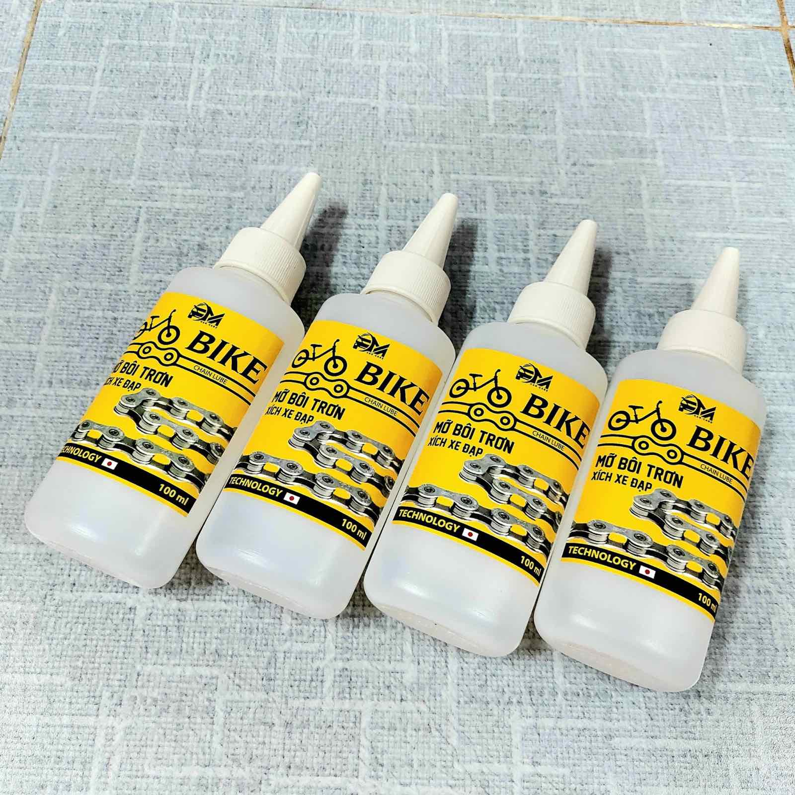 Dầu mỡ bôi trơn xích xe đạp mùa mưa tăng tuổi thọ chống hao mòn xích xe đạp 100ml