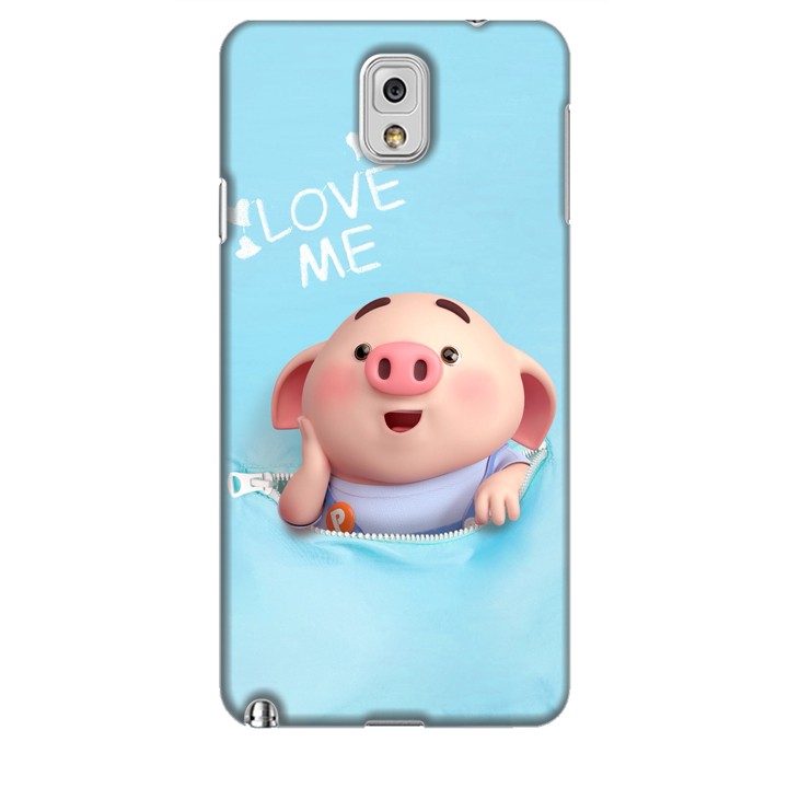 Ốp lưng dành cho điện thoại  SAMSUNG GALAXY NOTE 3 Heo Tình Yêu
