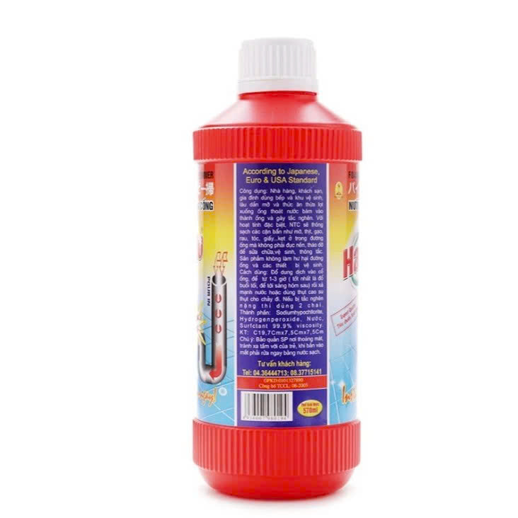 Nước thông tắc đường ống thoát nước 570ml xuất khẩu