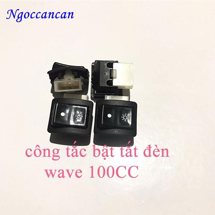 Công Tắc Bật Tắt Đèn Xe Wave A cá RS 100