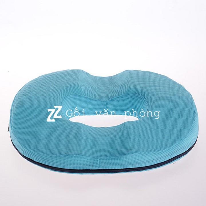 Gối Lót Ghế Ngồi Y Tế Cao Su Non Cho Người Bệnh Trĩ, Đau Xương Cụt ZURI PILLOW - GLM04 Gối Lót Ngồi, Gối Ngồi Bệt