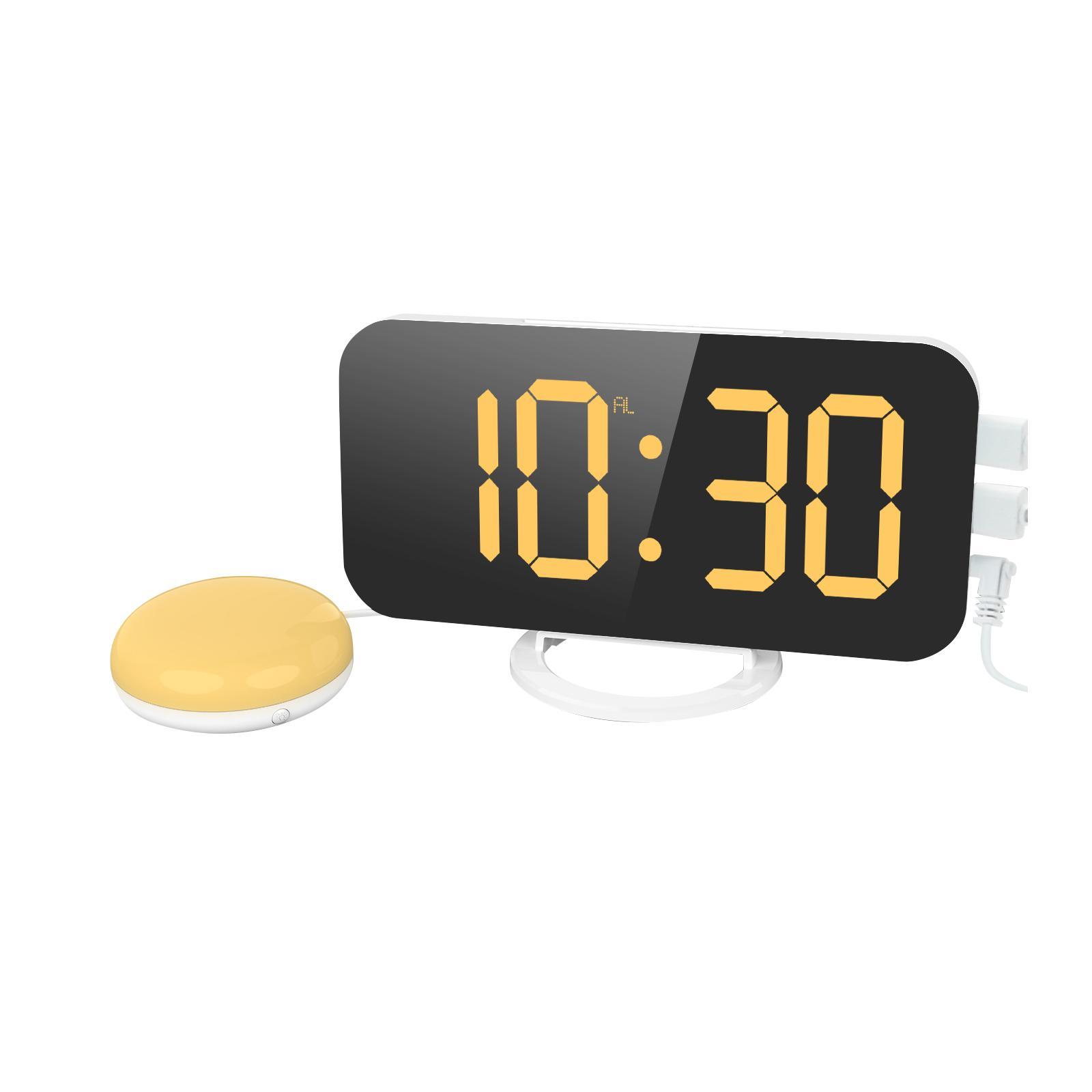 Vibrating Clock Desk Clocks Large Number Digital Clock LED Clock
