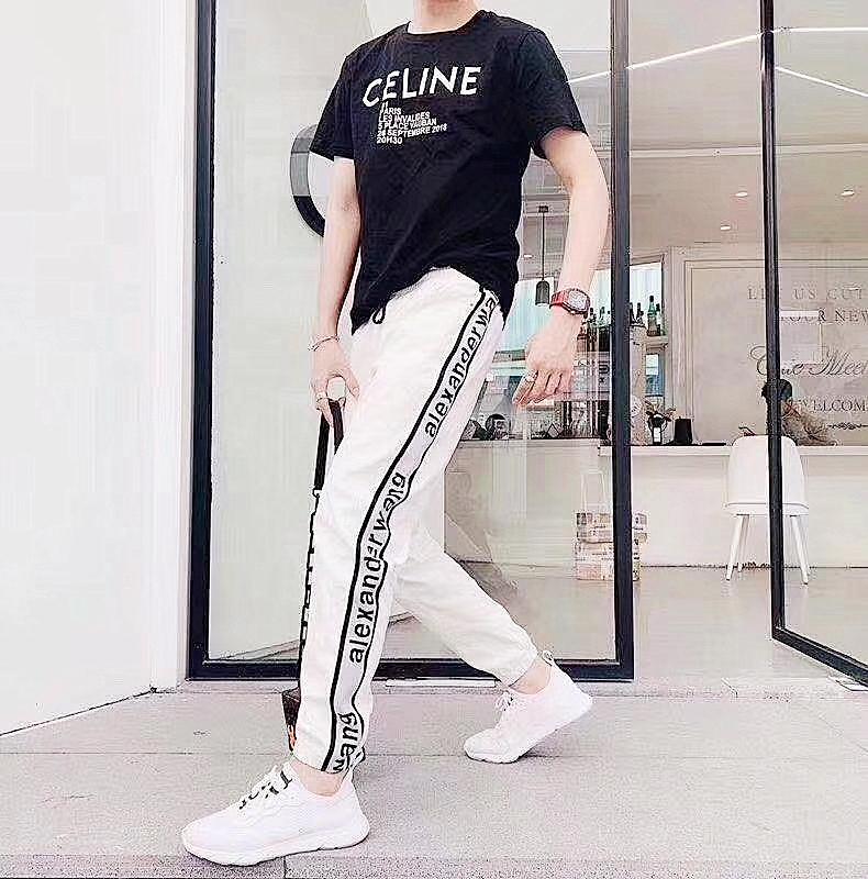 Quần Jogger thể thao ống bo nam tính đường viền bên hông nổi bật năng động, chất liệu vải bông dệt kim cao cấp co giãn nhẹ, dáng chuẩn mặc thoải mái, hợp xu hướng thời trang - Mẫu HOT