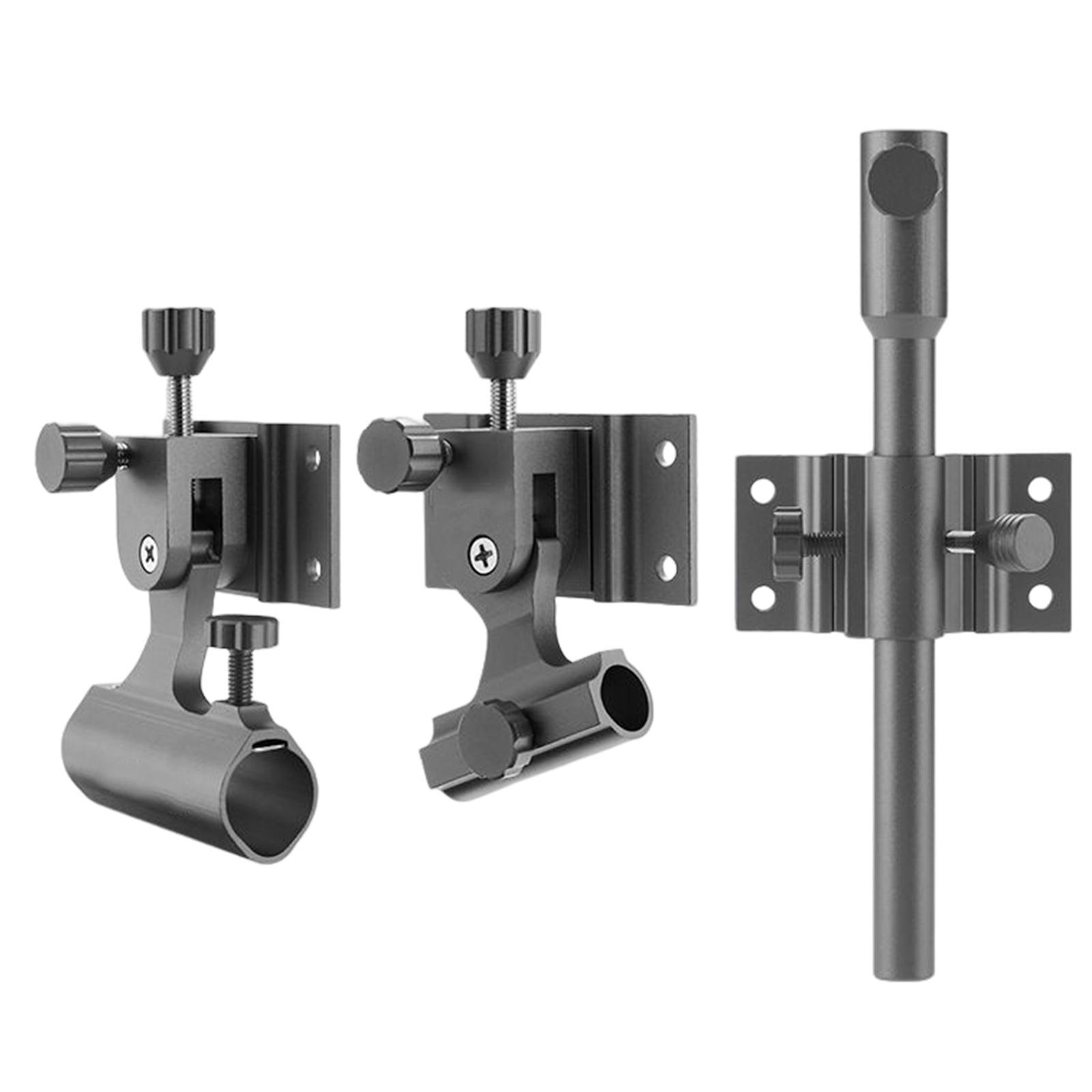 Set of 3 Fishing Chair Accessories Fishing Rod Holder Bracket for Beach
