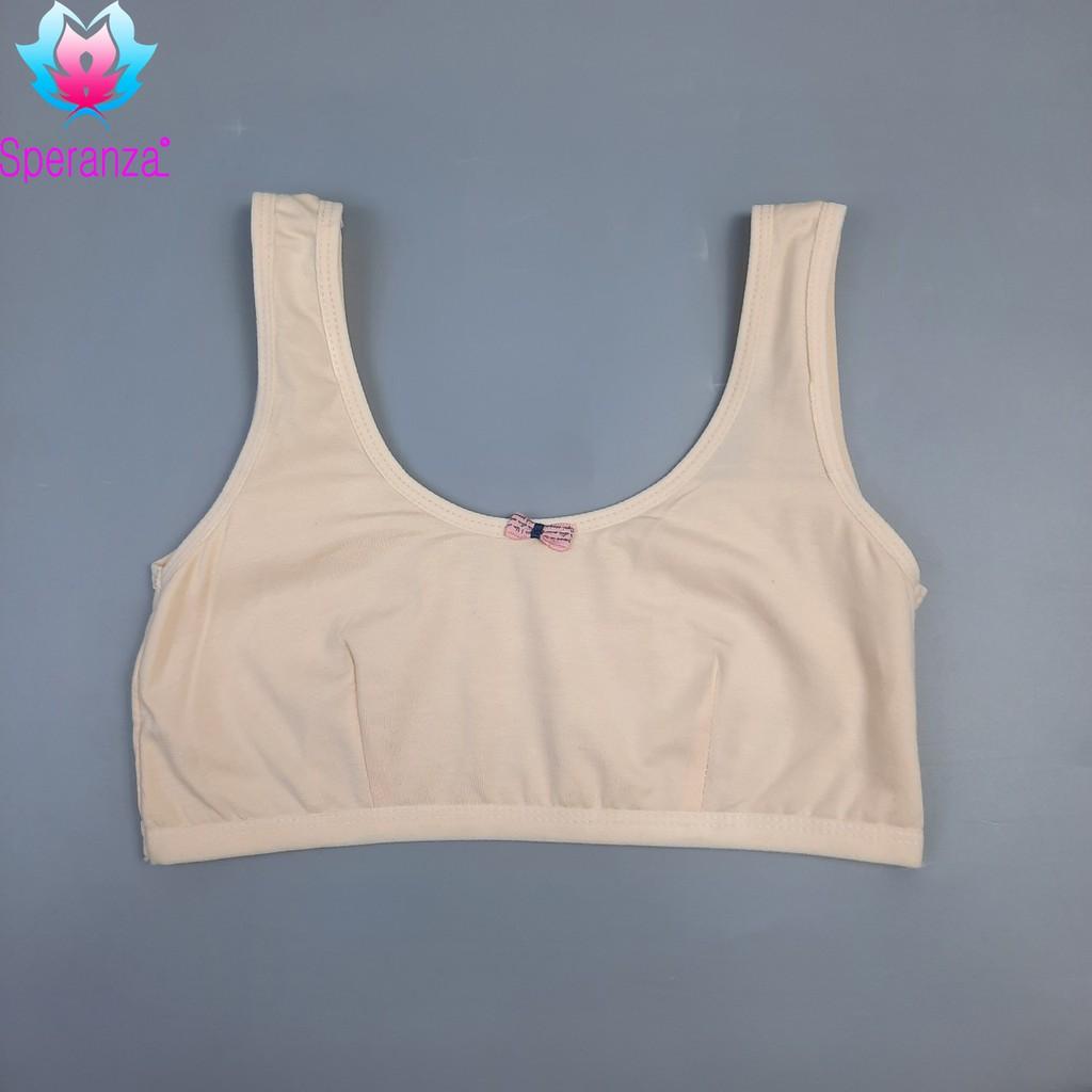 Áo Lá Nữ Sinh Cotton Speranza xinh xắn, Lớp Lót Dày Dặn Thấm Hút, Thoáng Mát Dành Cho Bé Gái Dưới 52kg SPAL039 SPAL037