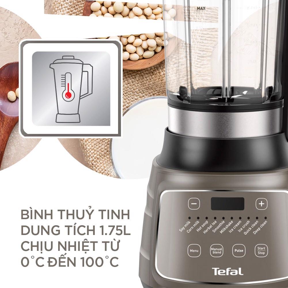 Máy nấu sữa hạt, xay sinh tố nóng lạnh Tefal TFBL967B66 - Hàng chính hãng