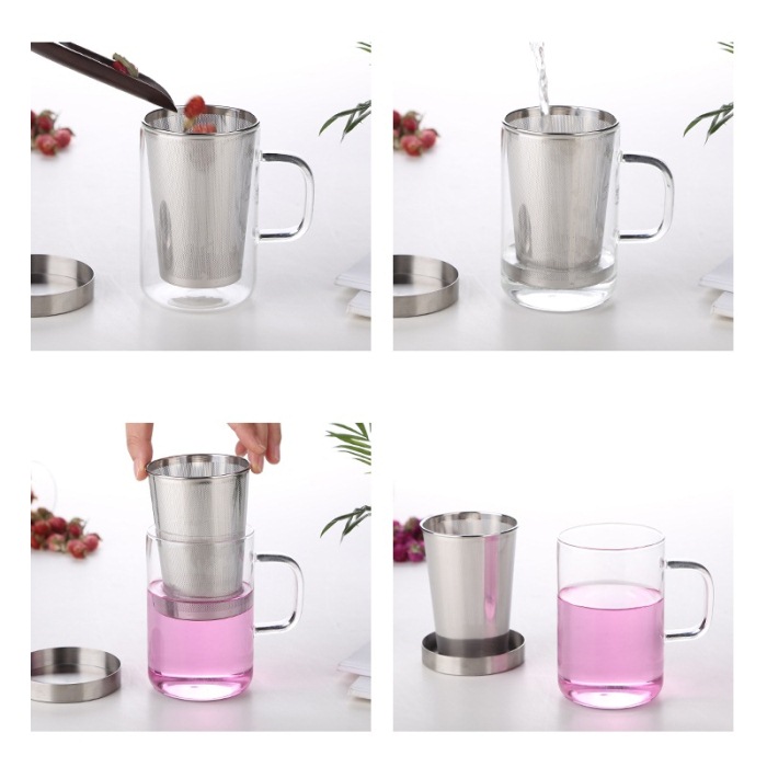 Ly lọc inox Samadoyo S050B 500ml