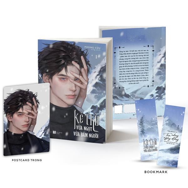 Sách - Kẻ Thù Vừa Ngọt Vừa Bám Người - Tập 1 - Bản Đặc Biệt - Tặng Kèm Bookmark Giấy 2 Mặt + Postcard Trong PVC