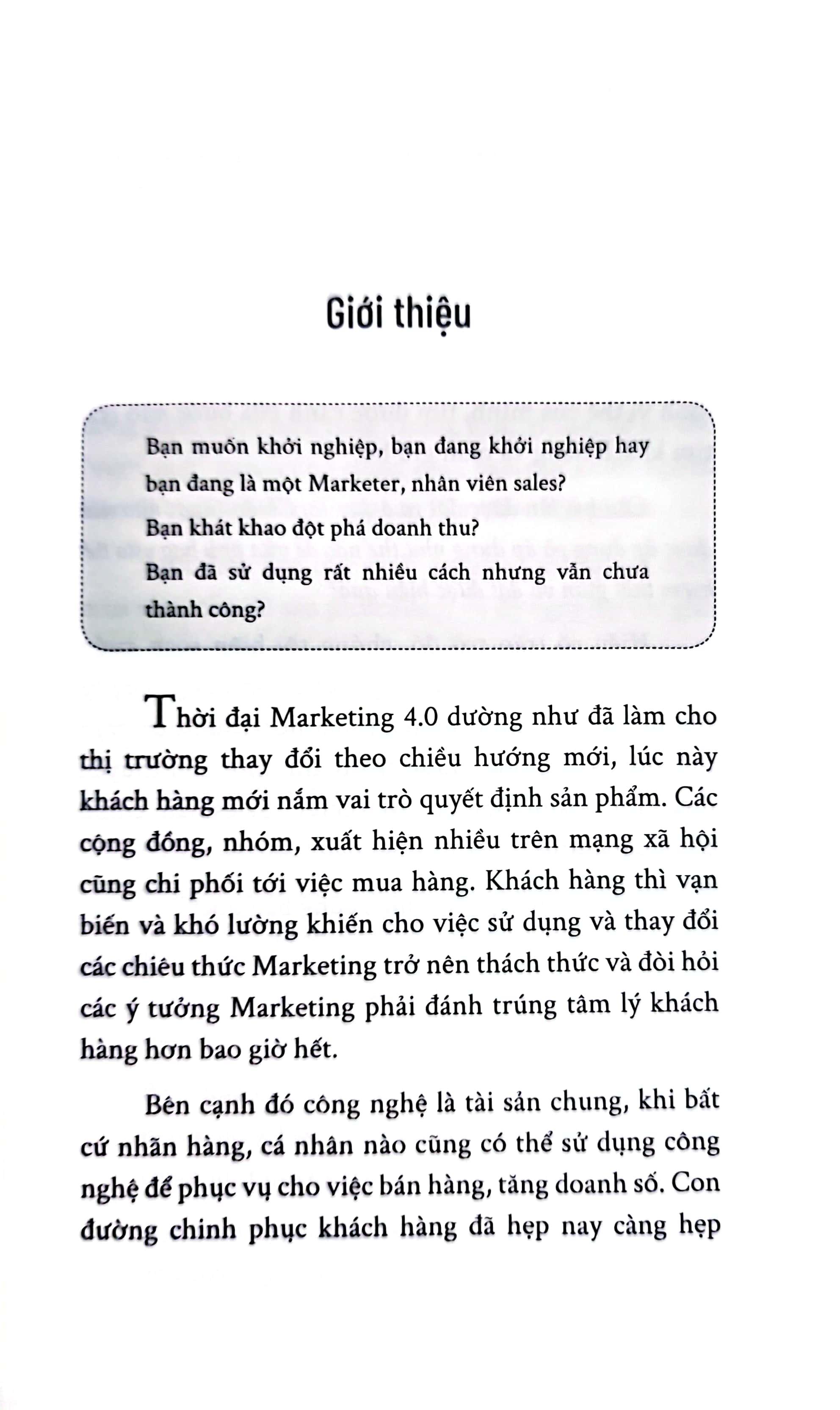 101 Ý Tưởng Marketing Trong Bán Hàng