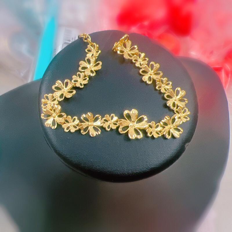 Lắc tay xuping mạ vàng 24k không đen không gỉ