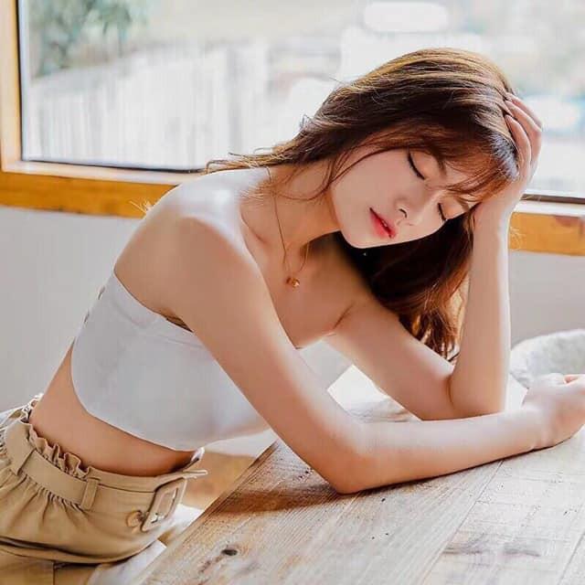 Áo Bra Nữ Quây Ngang Không Dây Đệm Mỏng Mềm Mát- BRA8883