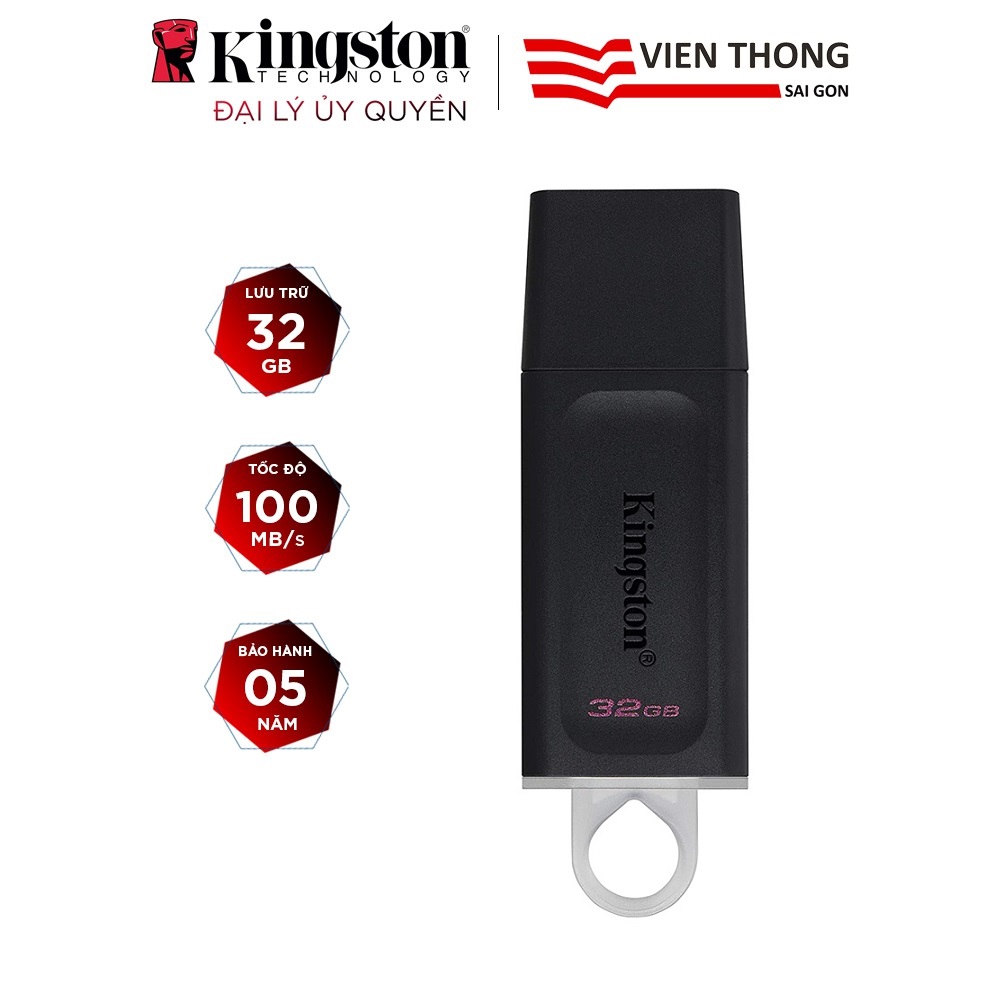 USB 32GB Kingston DataTraveler Exodia DTX/32GB (USB 3.2) - Hàng Chính Hãng