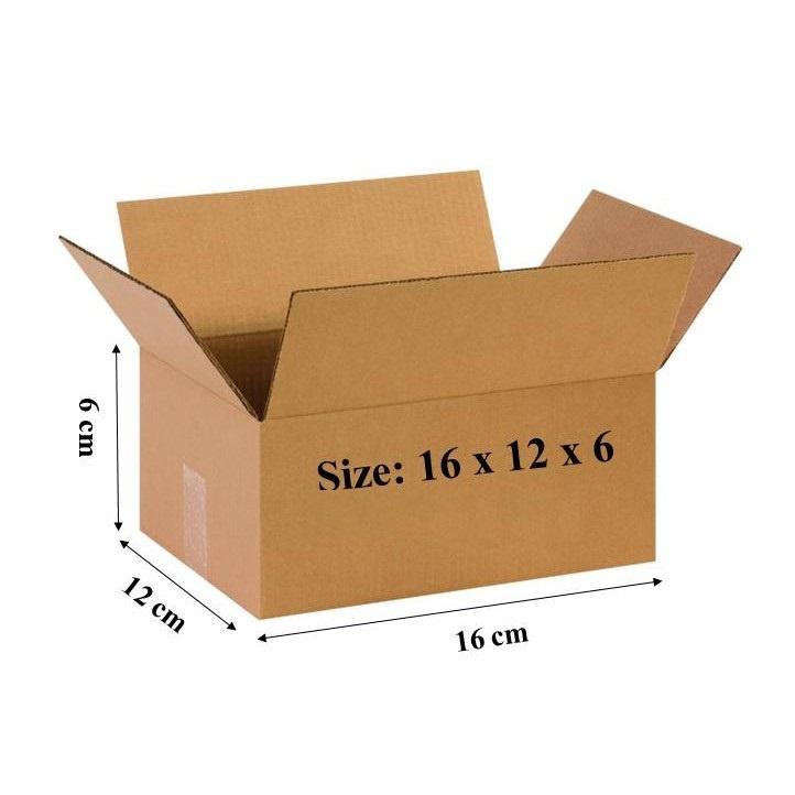 Combo 10 hộp carton 16x12x6