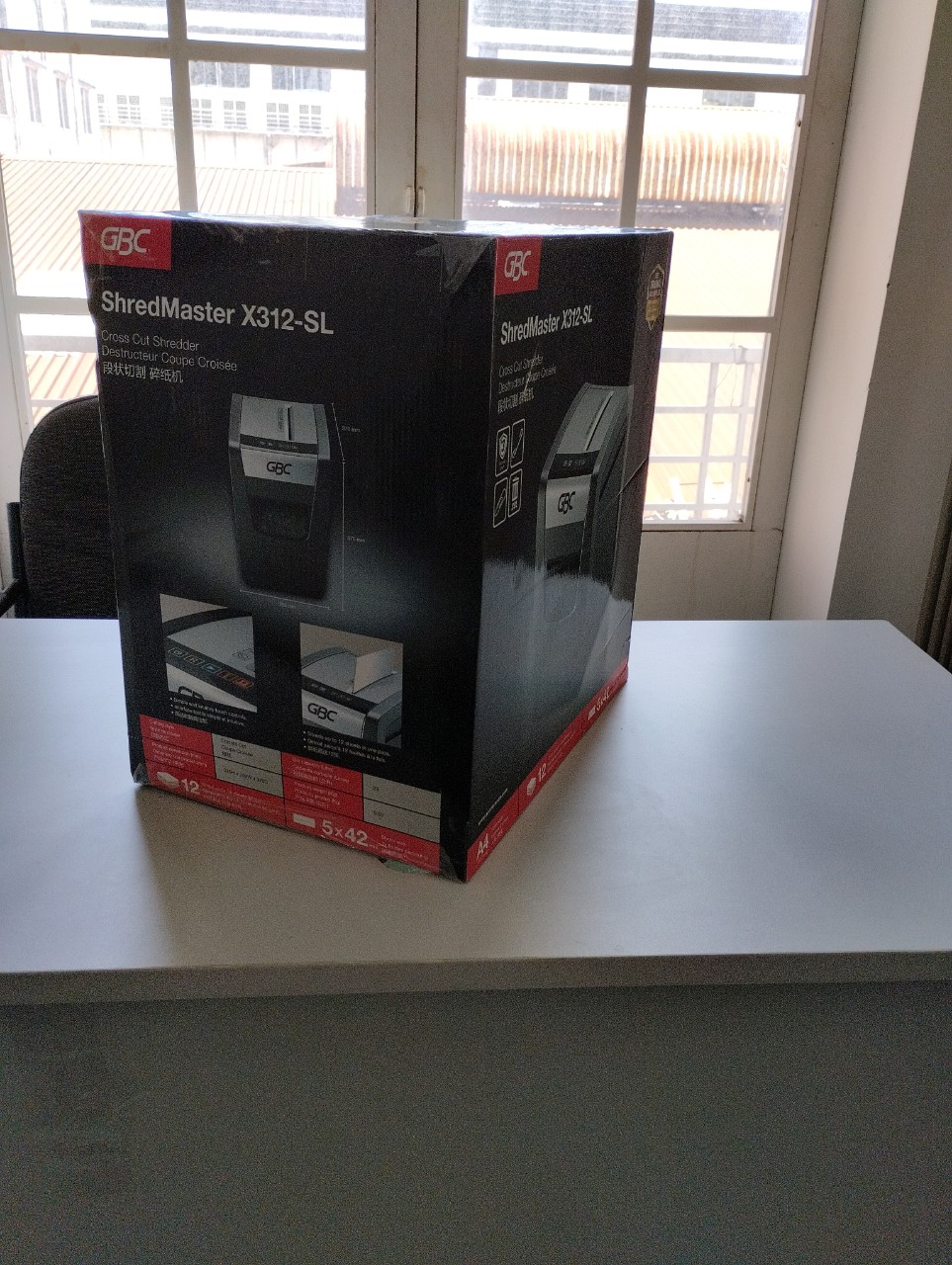 Máy Hủy Tài Liệu GBC ShredMaster X312-SL - Hàng Chính Hãng