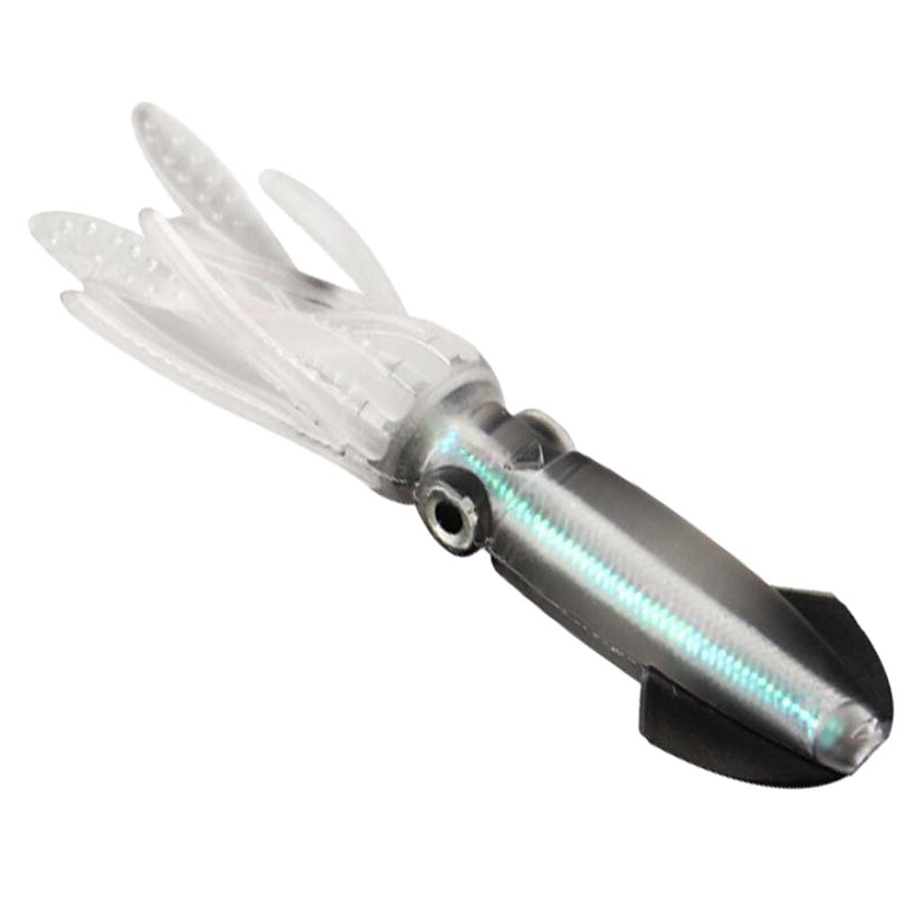 2Pcs Fishing Soft Artificial Bionic Squid Skirts Lures Baits Tackles - 8.5g