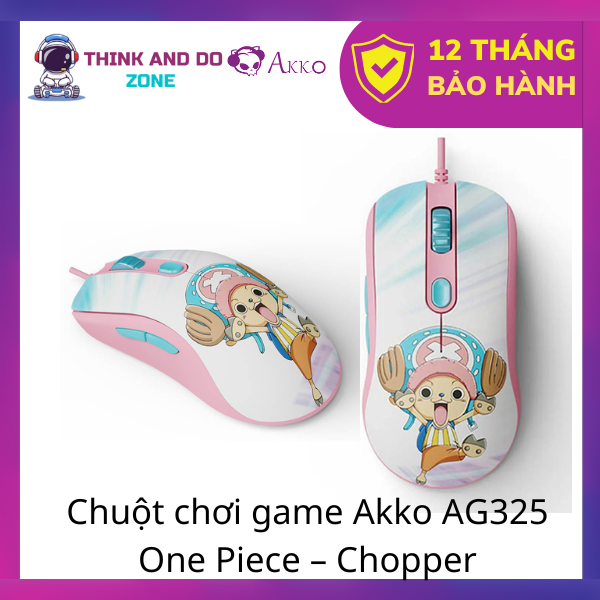Chuột chơi game Akko AG325 One Piece – Chopper - Hàng chính hãng
