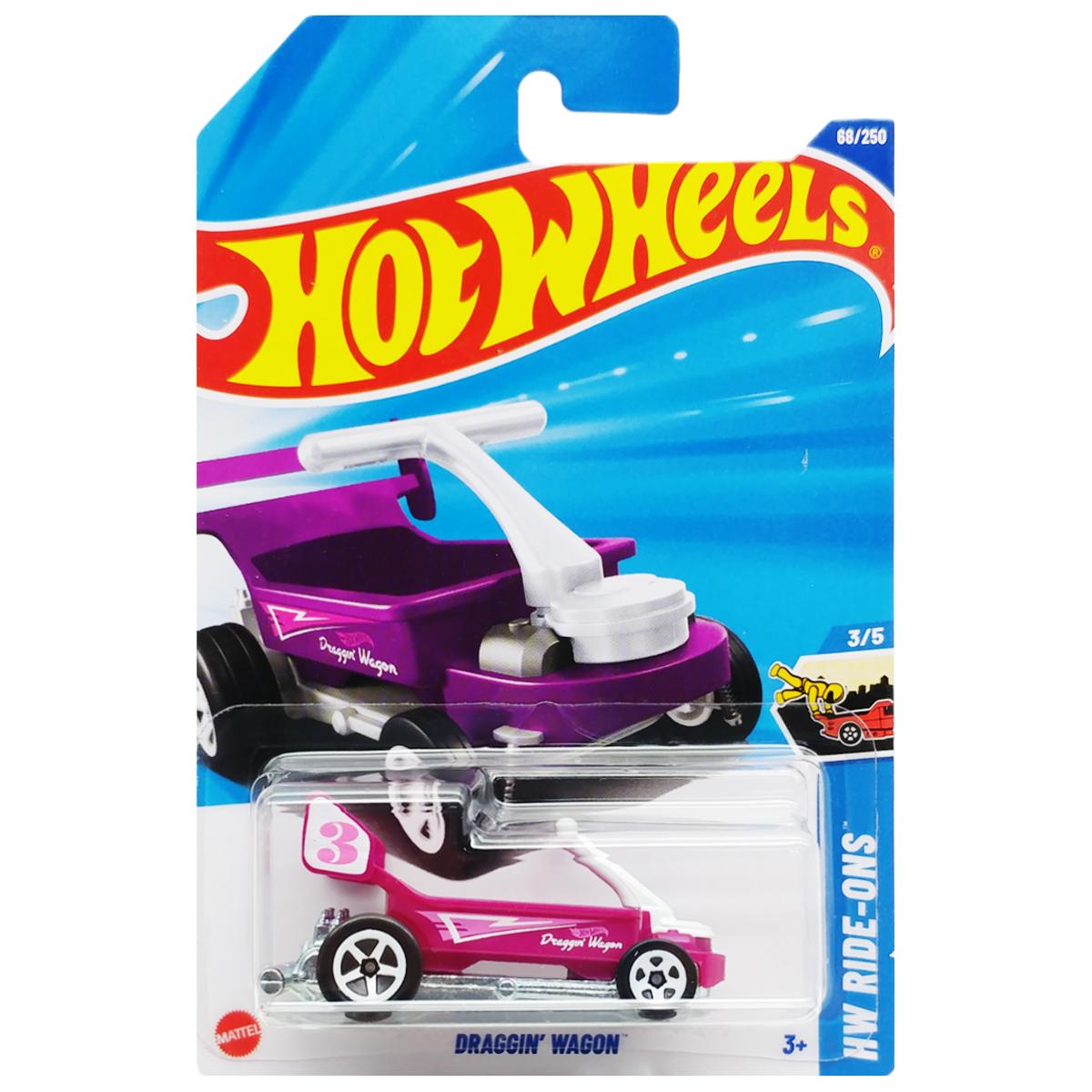Siêu Xe Hot Wheels C4982 - 68/250 - Draggin' Wagon (Mẫu Sản Phẩm Giao Ngẫu Nhiên)