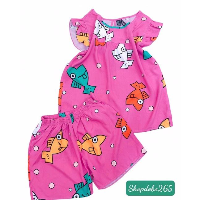Đồ bộ nữ,đồ ngủ,đồ bộ lanh mặc nhà tay cánh tiên siêu cute.