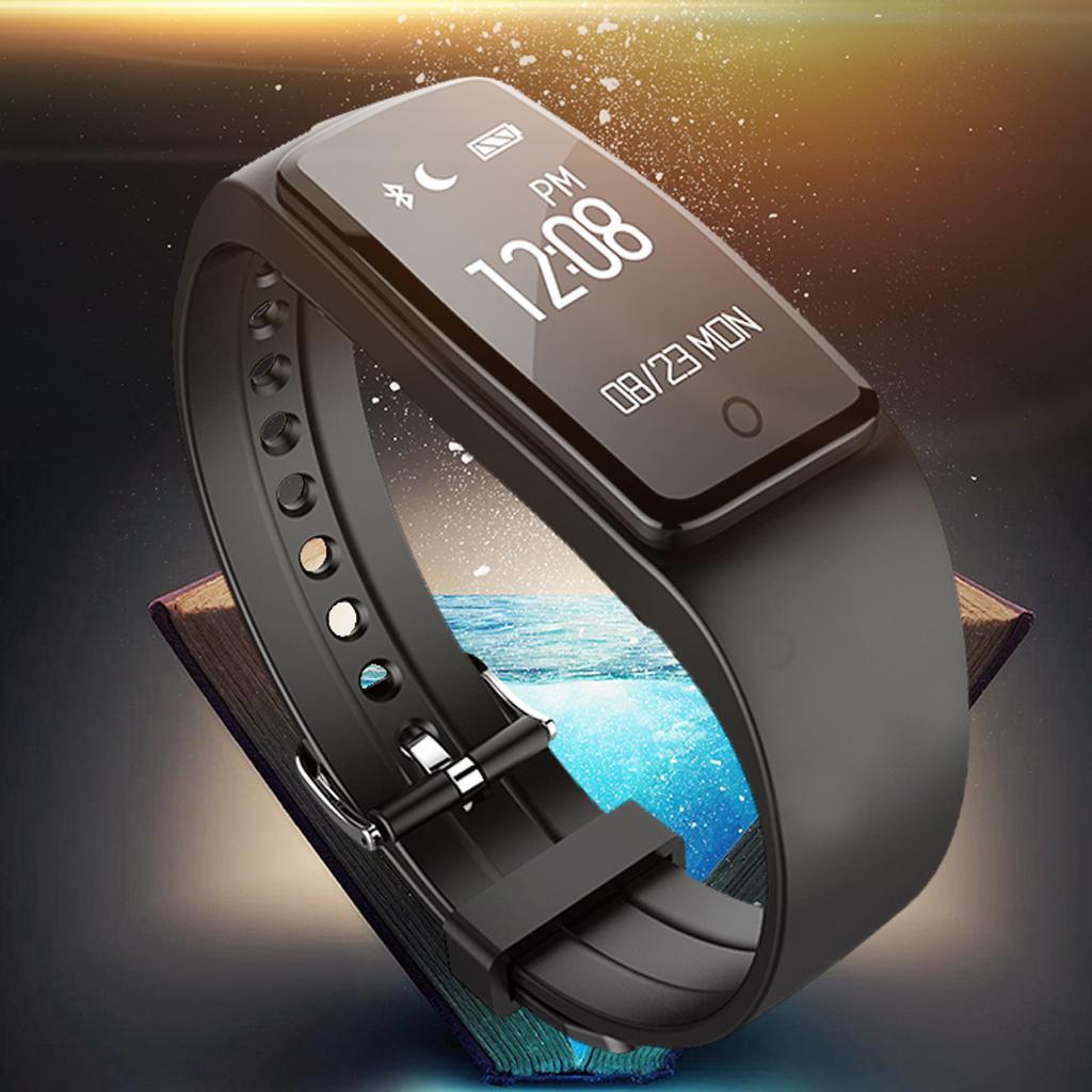 Bluetooth Smart Watch Bracelet Heart Rate Sport Fitness Tracker Waterproof