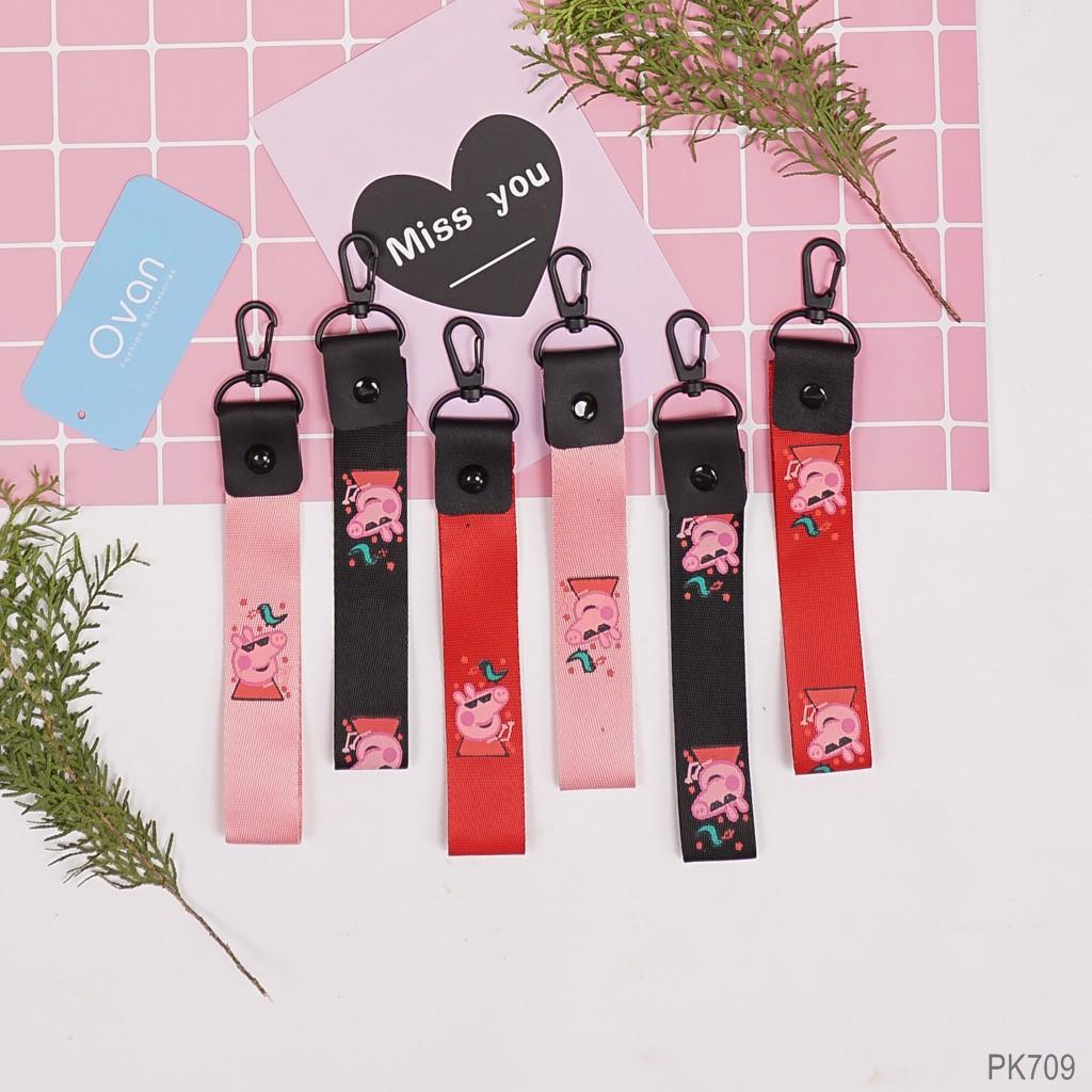 DÂY STRAP HÌNH PAPPA PIG PK709