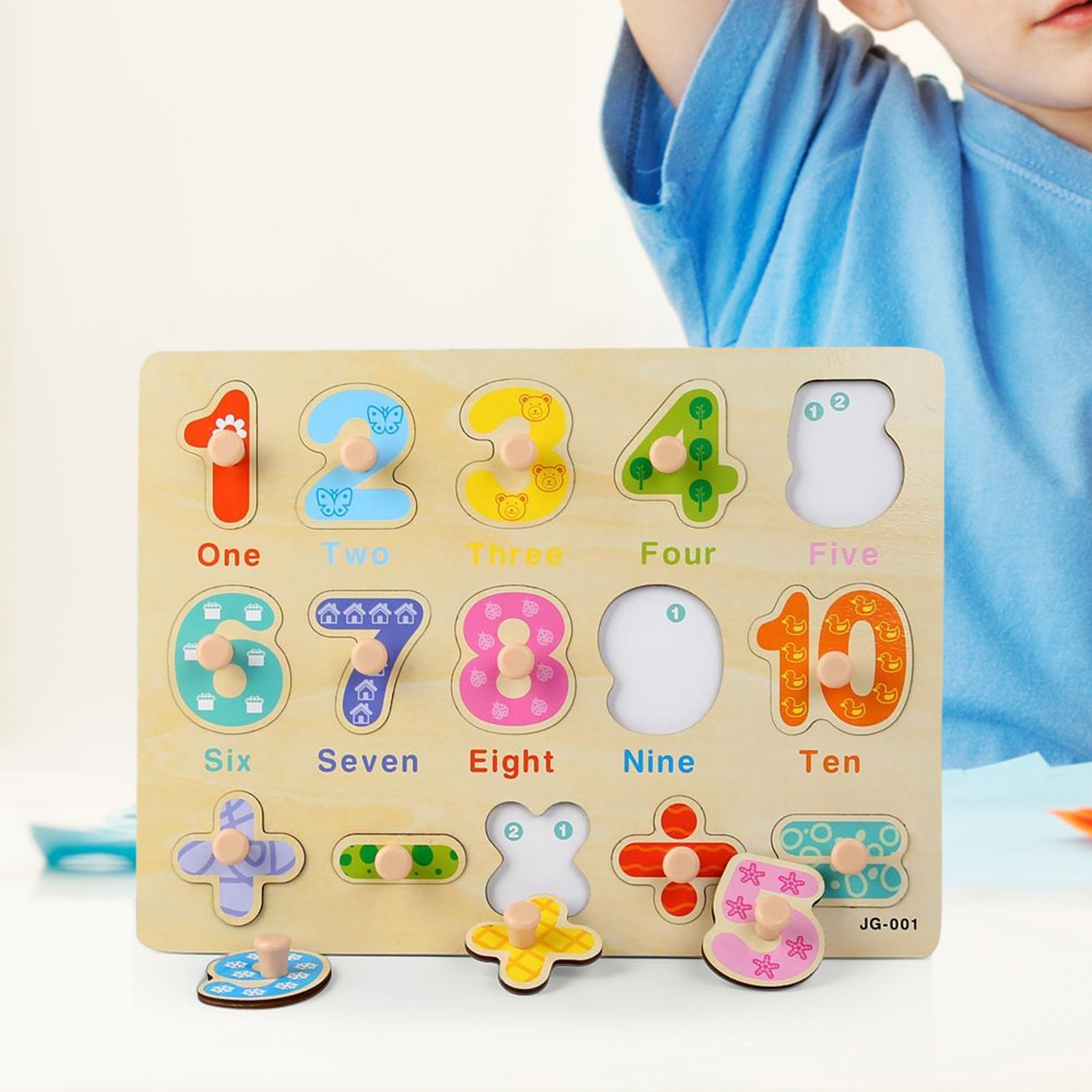 Jigsaw Puzzle Sorting Basic Skills for Boys and Girls Children New Year Gift