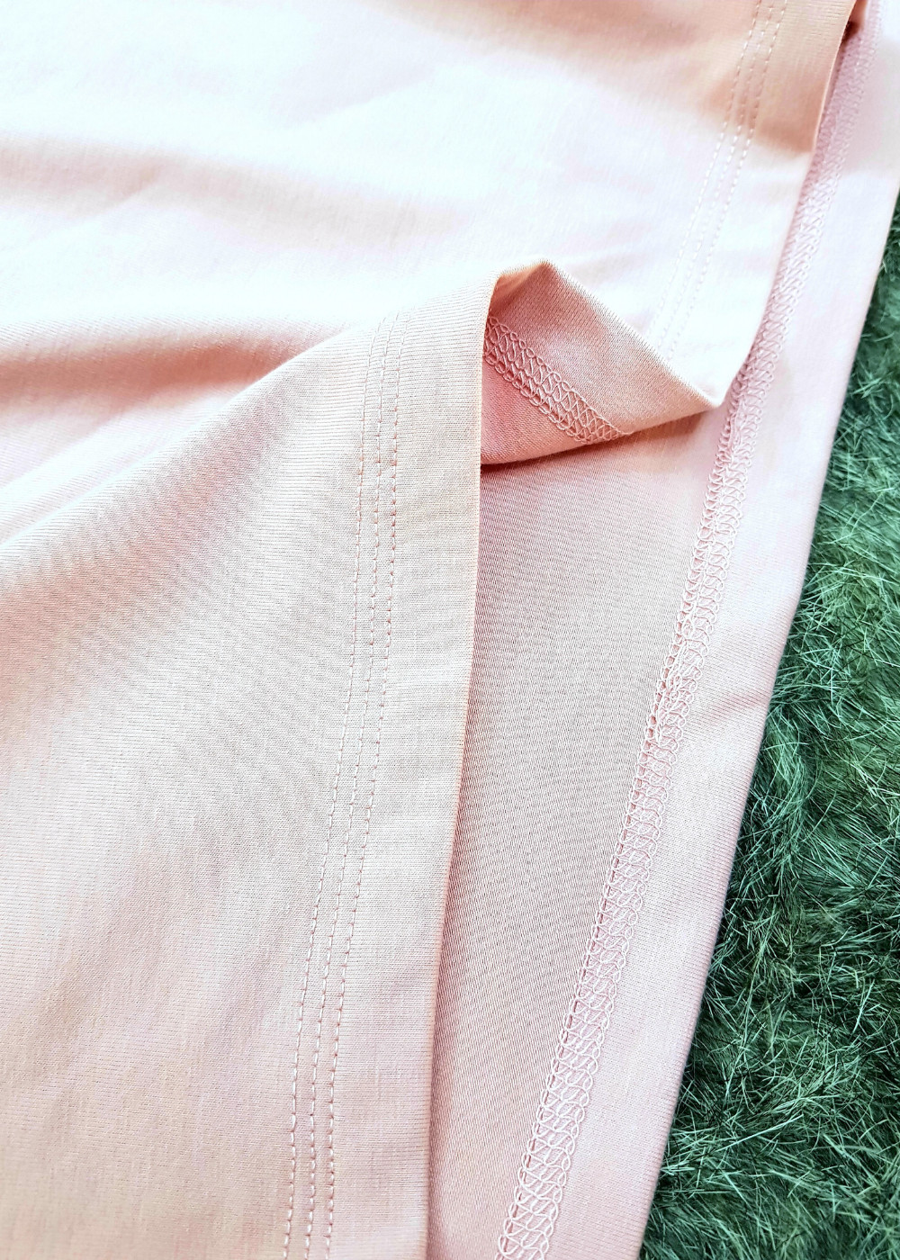 Áo thun nam nữ 80% Cotton Pink06