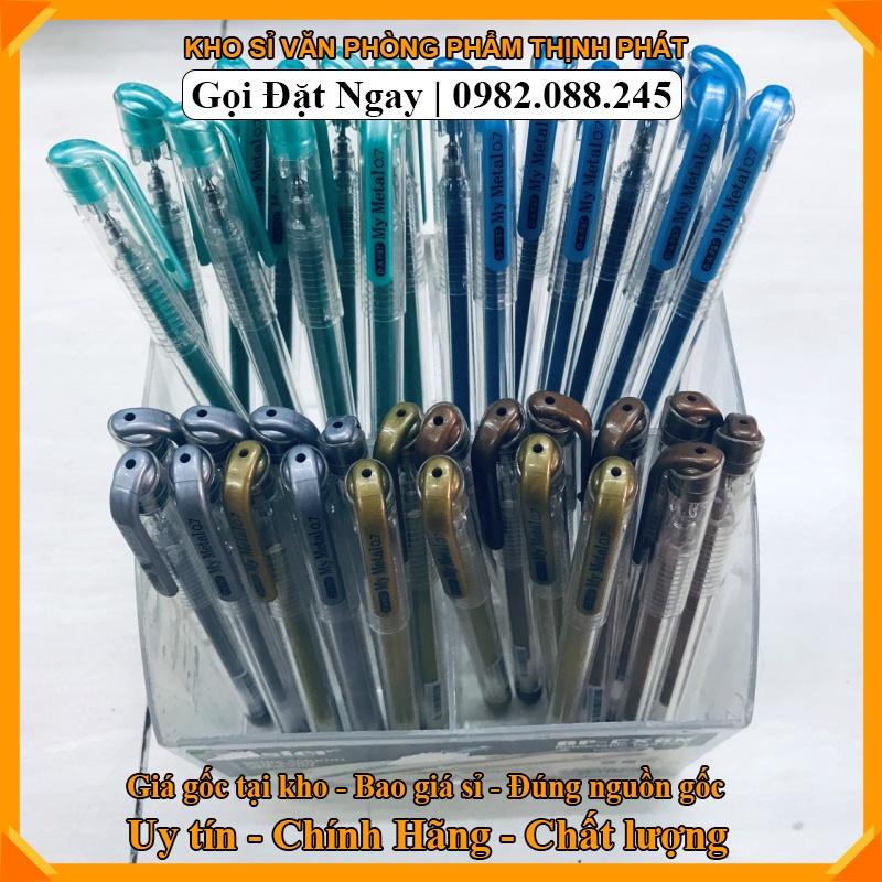 Bút gel nhũ My Metal, bút ghi thiệp,Bút kim tuyến (VPP THỊNH PHÁT)