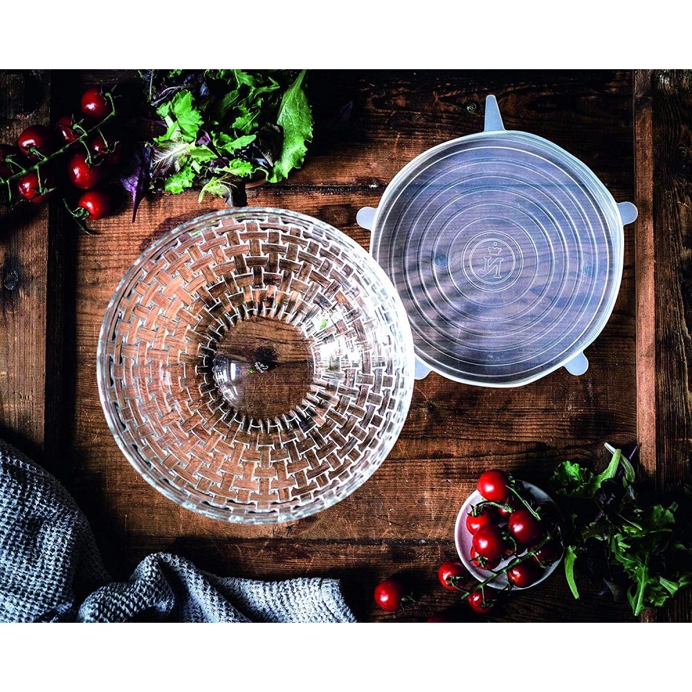 Bát tròn 23cm có nắp silicone Nachtmann 103577 hàng chính hãng