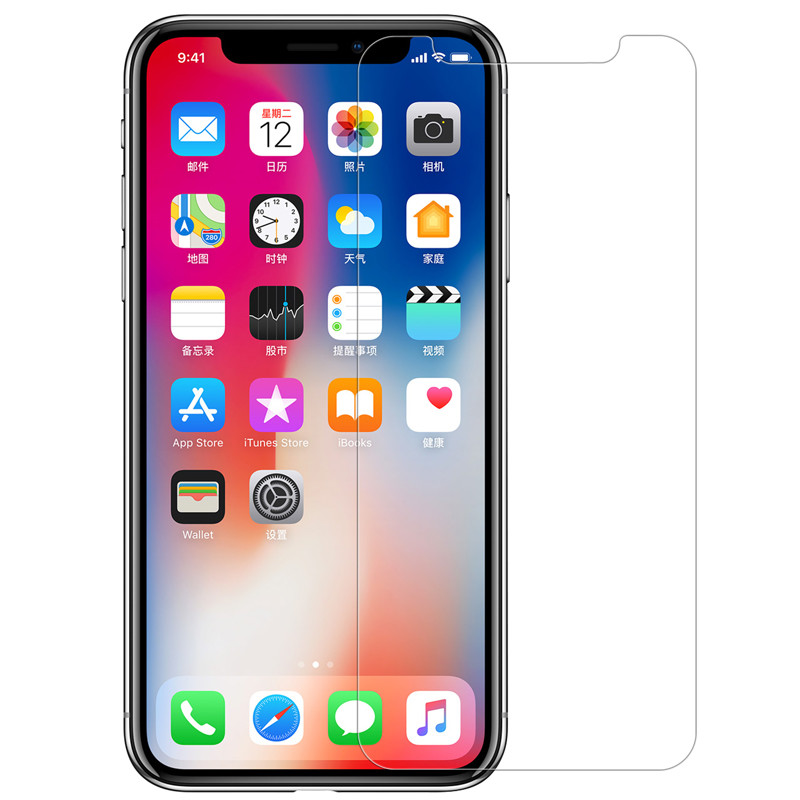 Miếng dán kính cường lực iPhone X / Iphone XS / iPhone 11 Pro 5.8 inch Nillkin H+ Pro (mỏng 0.2mm, vát cạnh 2.5D, phủ nano) - Hàng chính hãng