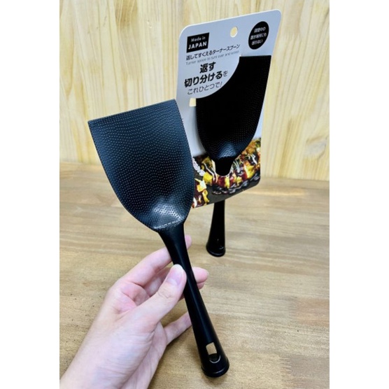 Muôi đảo ,muôi xới, xẻng lật đế đứng echo 25,4cm Nhật Bản