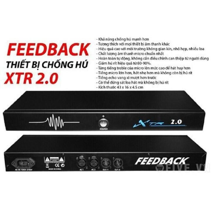 Chống hú Feedback XTR 2.0, thiết bị chuyên dụng chống hú âm thanh