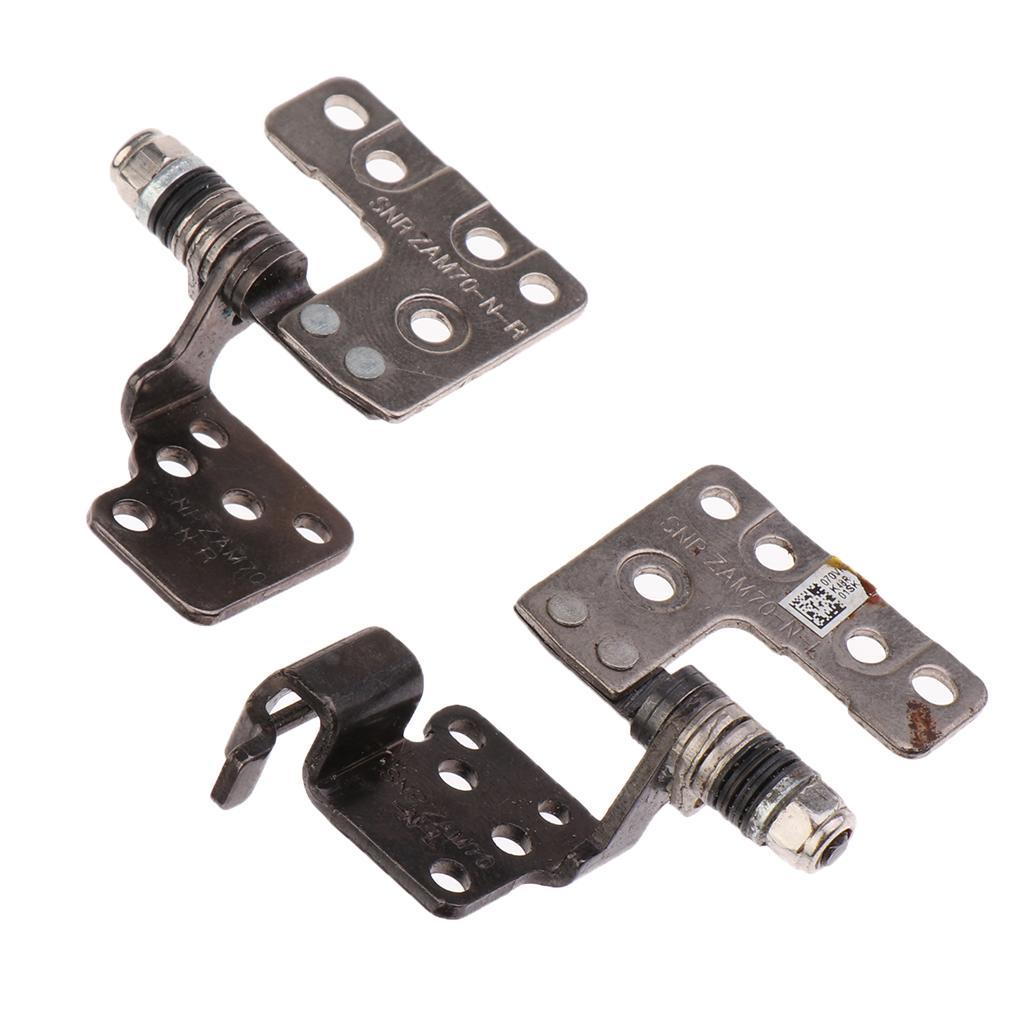 1Pair LCD Screen Display Left & Right L+R Hinges Set for Dell E5450