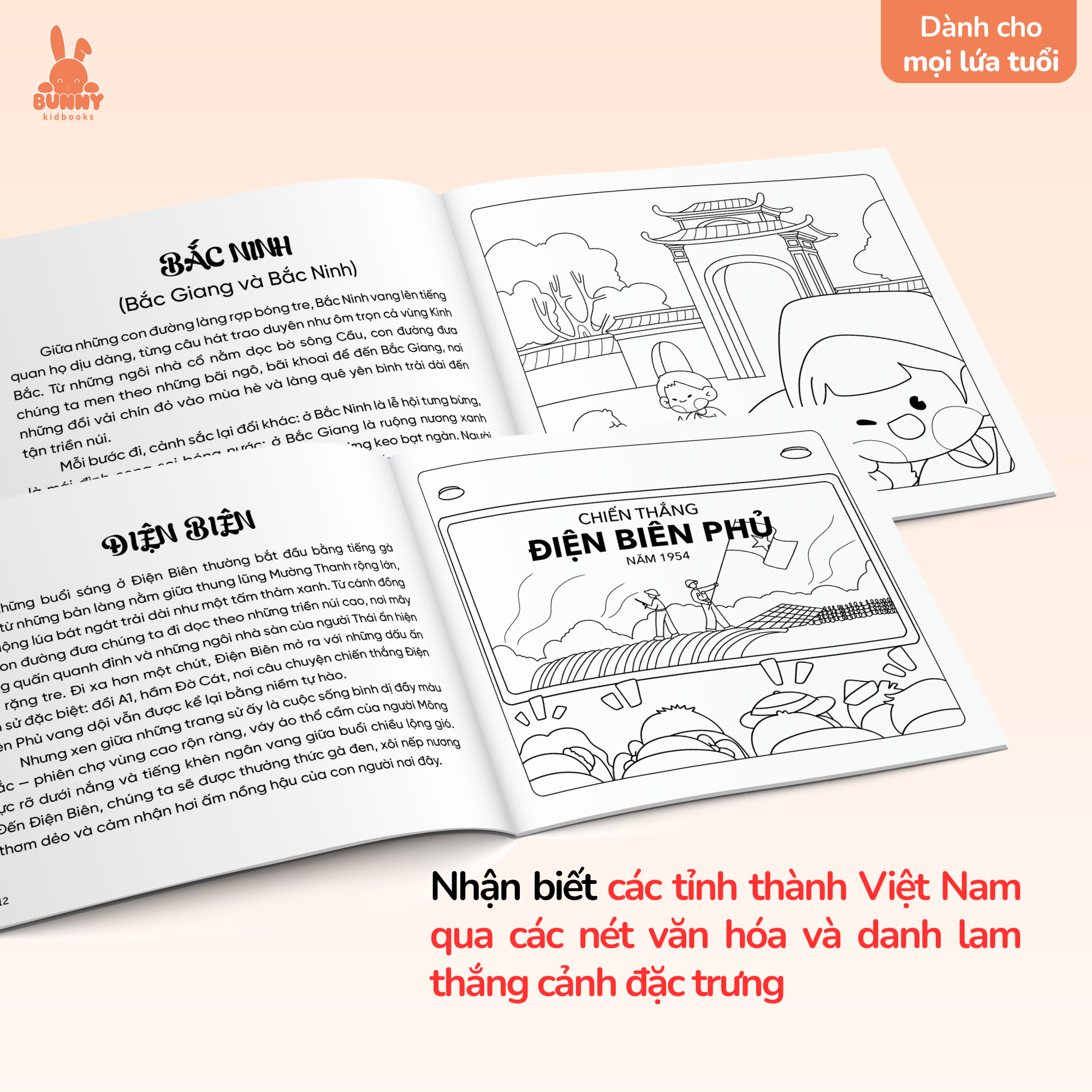 Sách Tô Màu Việt Nam: Em Yêu Tổ Quốc