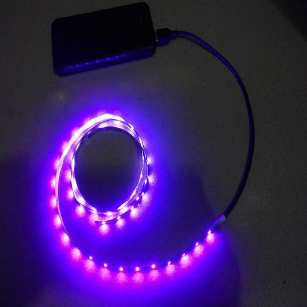 DC5V UV Ultraviolet Purple LED Strip Lights UV Lamp