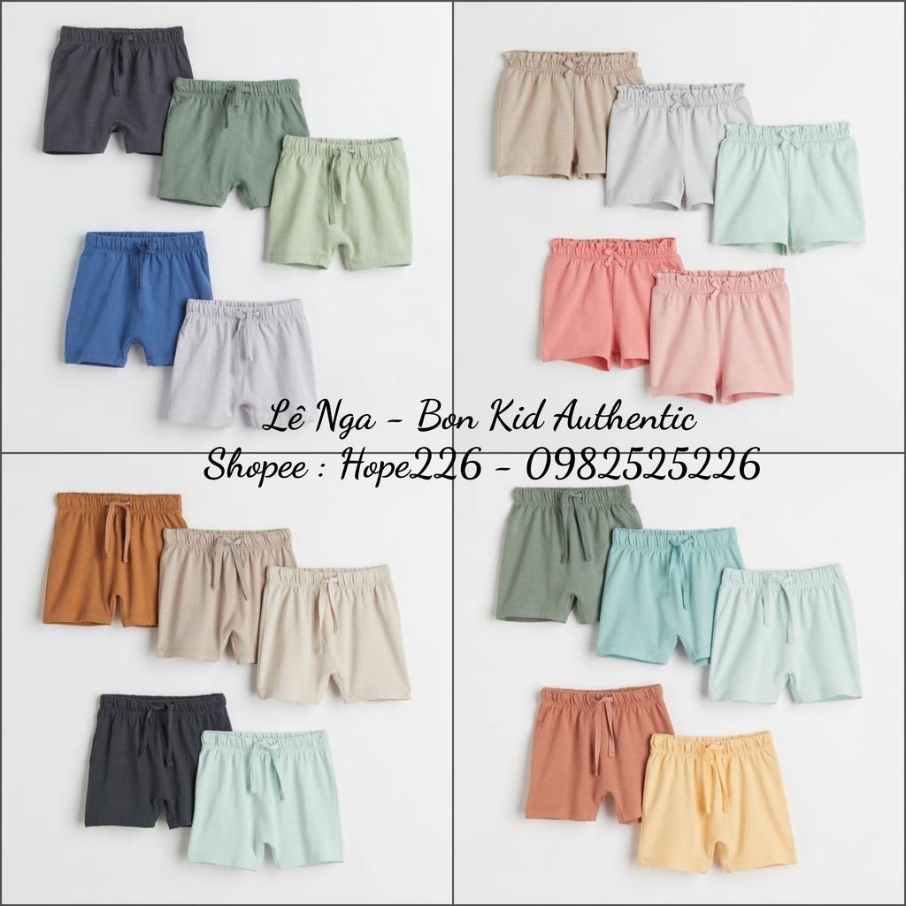 Set 5 quần cotton săn sale HM UK/US size từ 4-6m đến 3-4y