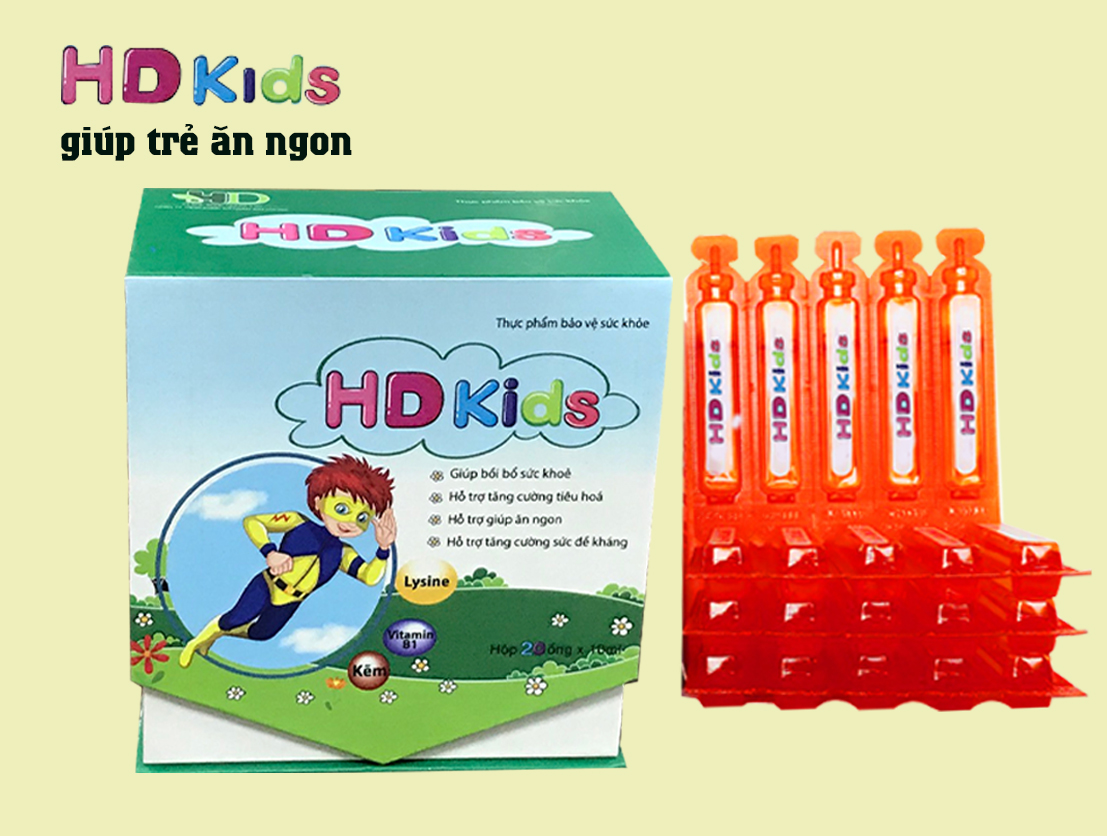 Siro ăn ngon tăng cân cho bé HDKIDS