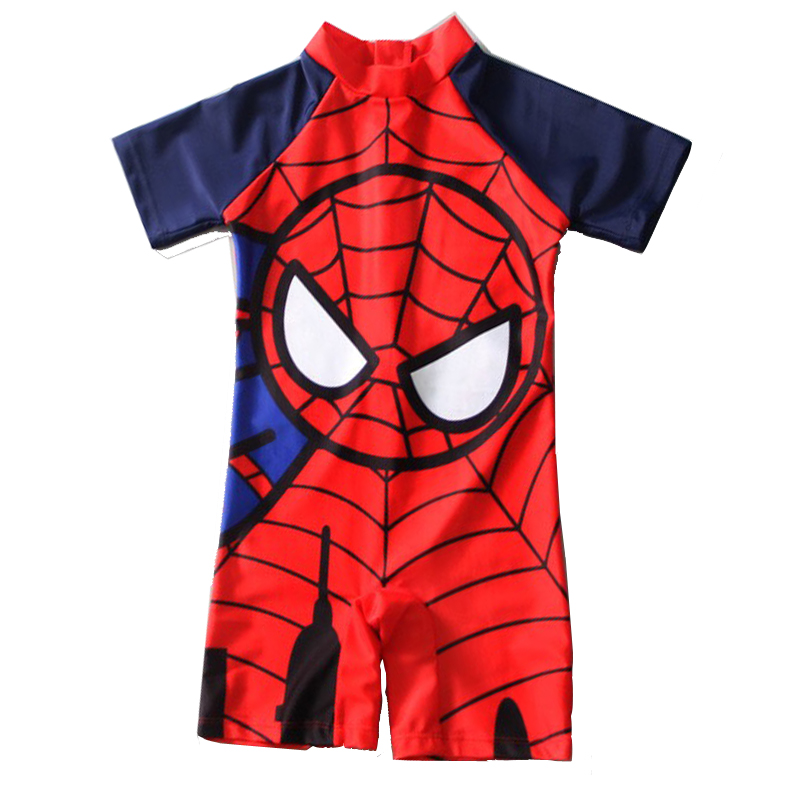 Đồ bơi người nhện cho bé trai Spiderman đỏ không thấm nước 1-8 tuổi