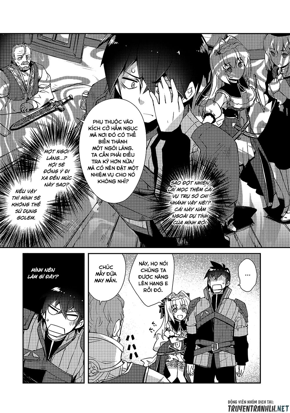 chủ nhân của mê cung rất lười chapter 16 9