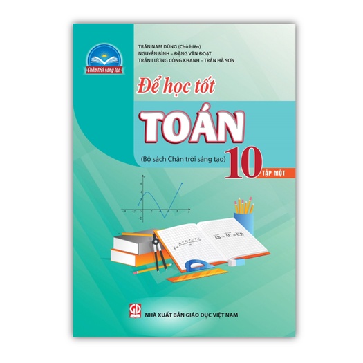 Sách - Combo Để học tốt Toán 10 tập 1 + 2 (Chân trời sáng tạo).