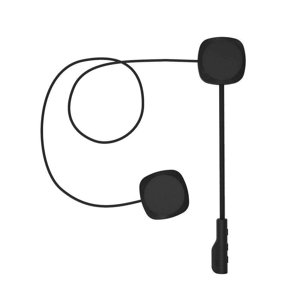 Bluetooth 5.0 Headphone MicClip Motorbike Microphone Headset NEW