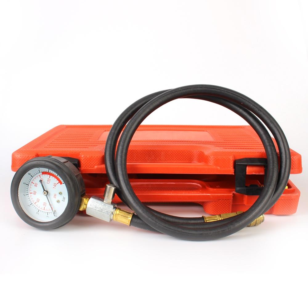 Bộ dụng cụ kiểm tra áp suất dầu cho xe hơi 0~140psi 0~10bar