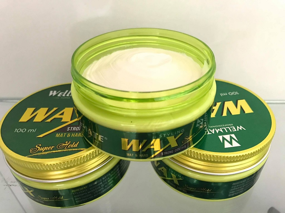 Wax Tóc Nam Wellmate Styling Strong (Tem Xanh) 100ml