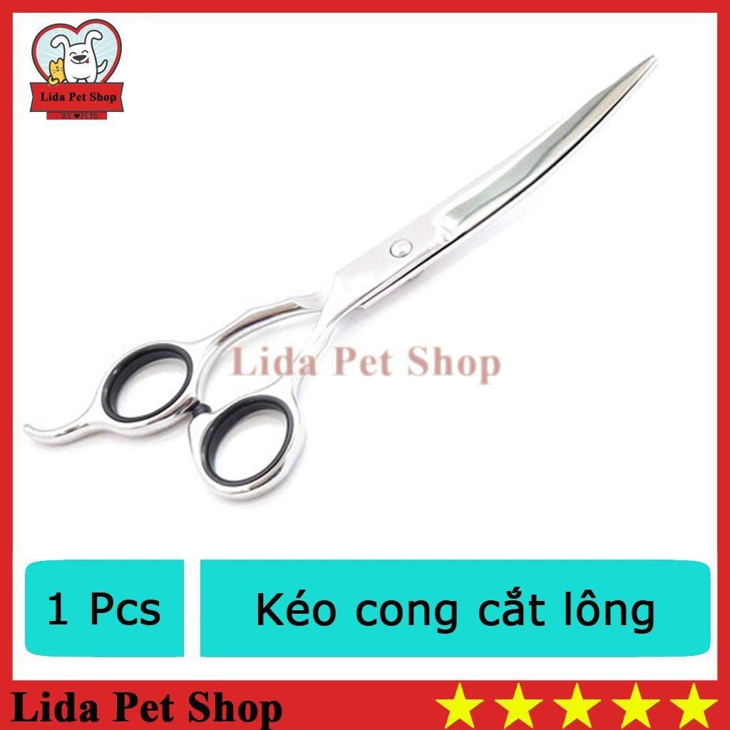 Kéo cong cắt tỉa lông chó mèo 6inch - Kéo cắt lông chó mèo