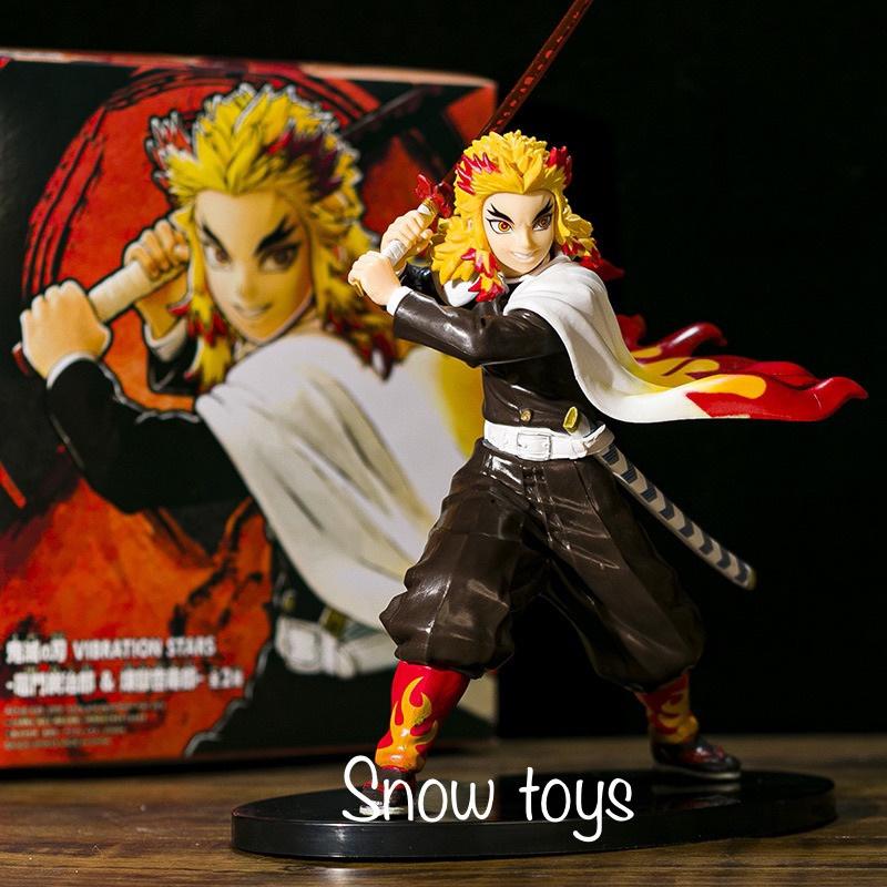 Mô hình Kimetsu No Yaiba - Thanh gươm diệt quỷ - Viêm Trụ Rengoku Kyoujurou - Vibration Stars - Cao 20cm