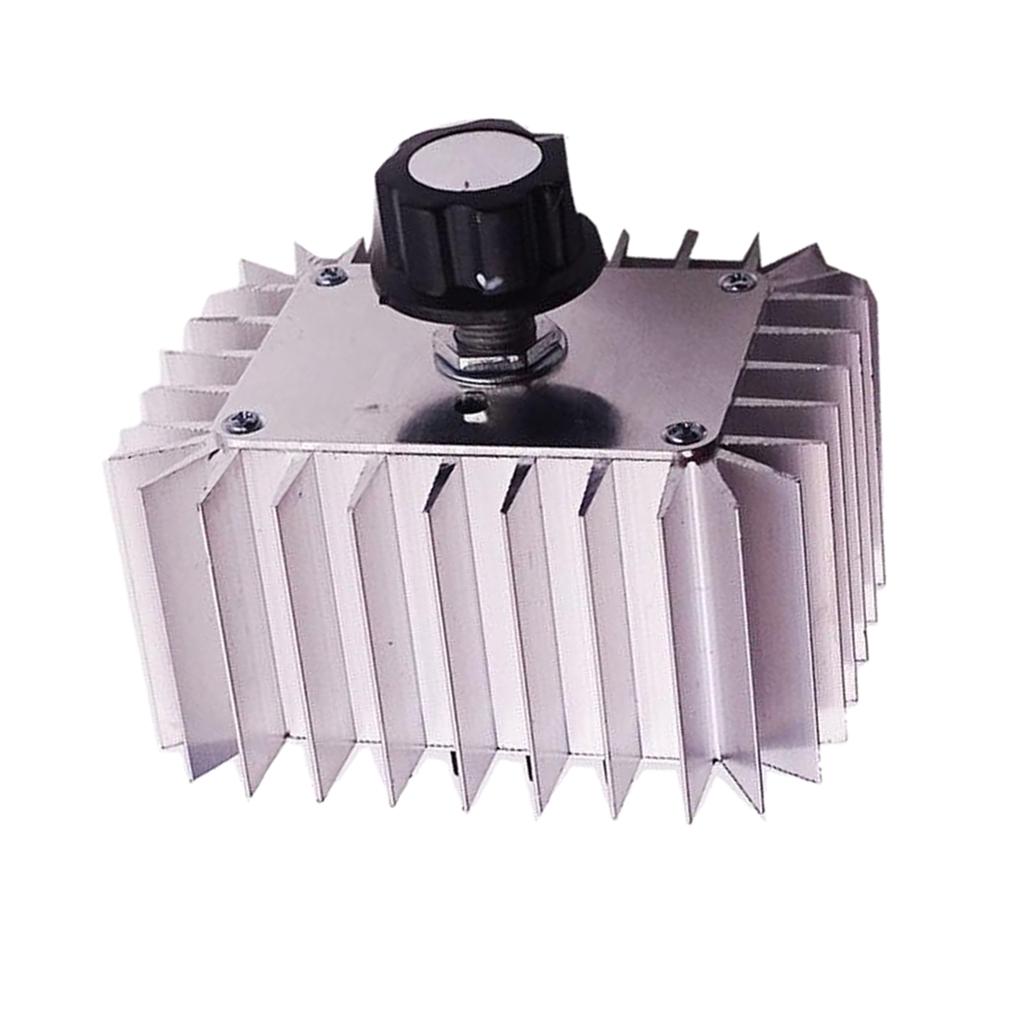 AC 220V 5000W SCR Điện Áp Điều Khiển Tốc Độ Mờ Dimmers Bình Giữ Nhiệt