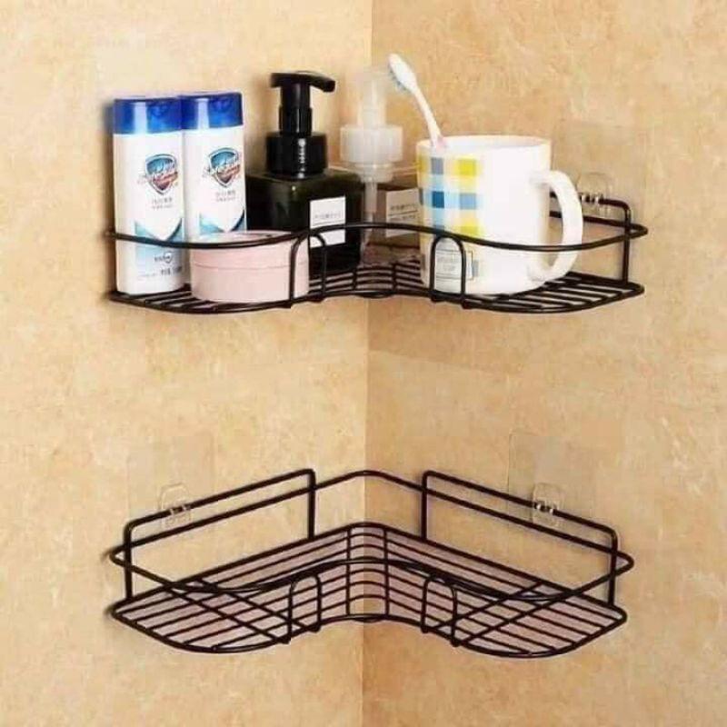 2 KỆ GÓC TƯỜNG ĐỂ ĐỒ NHÀ TẮM
