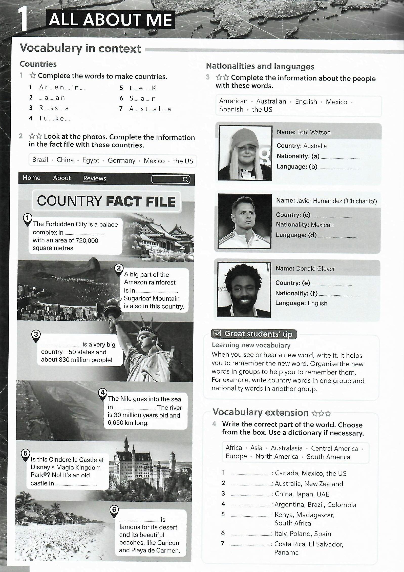 Gateway To The World A1+ Workbook With Digital Workbook